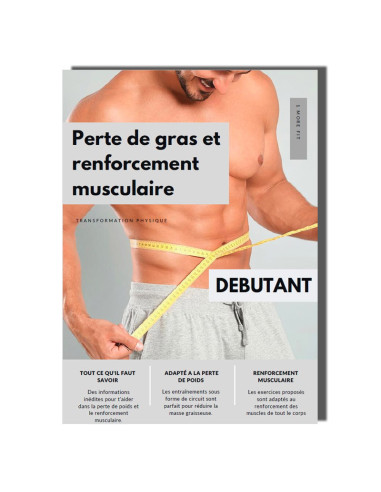 Programme Musculation Perte de Poids Homme