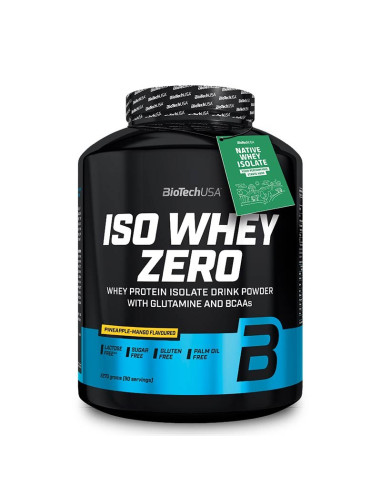 iso whey zero biotech usa 2270g chocolat