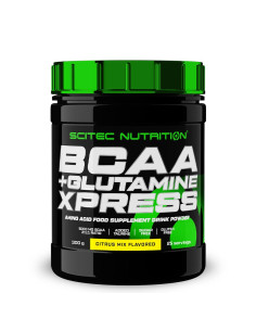 bcaa + glutamine xpress scitec nutrition citrus mix