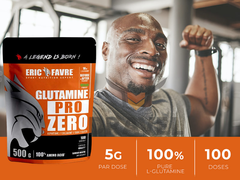 Les avantages de la Glutamine Pro Zero Eric Favre