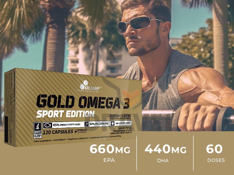 Les avantages du Gold Oméga 3 Olimp Sport Nutrition