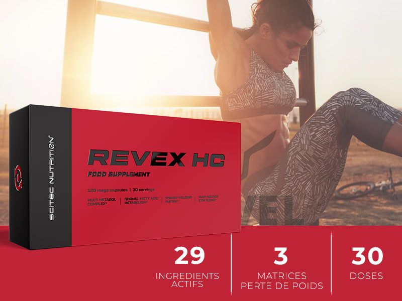 Les avantages du Revex HC de Scitec Nutrition