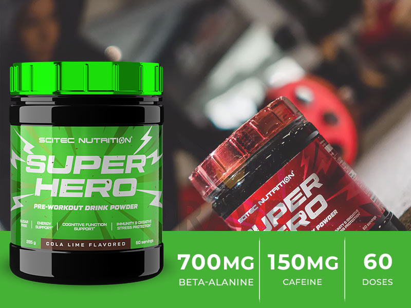 Les avantages du SuperHero Scitec